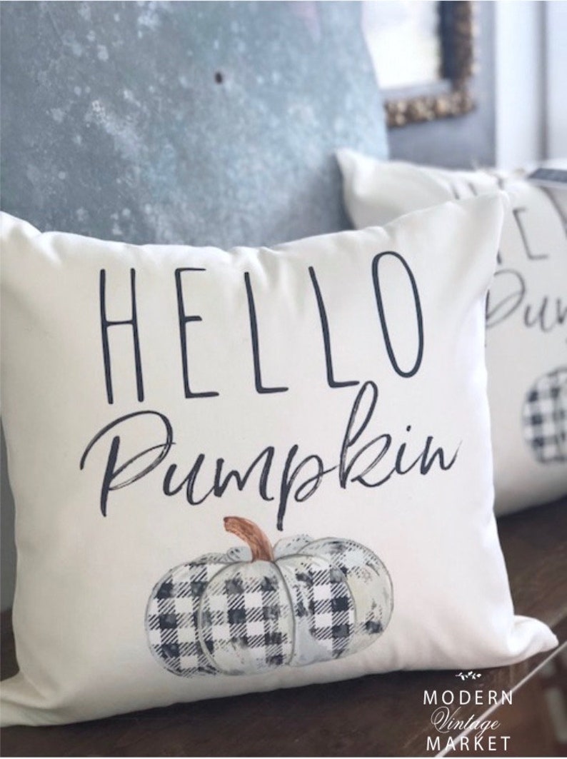 Autumn Pillow Covers Pumpkin Pillow Fall Pillow Cover Etsy