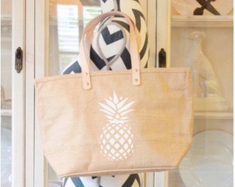 Pineapple Bag,bridesmaid gift,Bridesmaid bag,Pineapple Tote Bag,Pineapple Bag,Wedding Bag,Maid of Honor,Modern Vintage Market