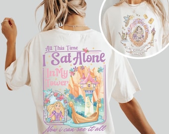 Retro Disney Tangled Rapunzel Floral PNG, Disney Princess Rapunzel PNG, Lost Princess, Magic Kingdom Shirt, Disney Family Digital Download