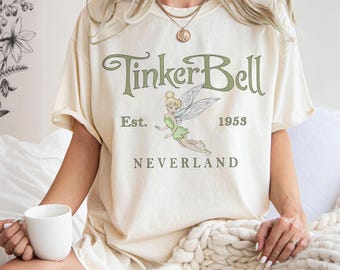Vintage Tinkerbell Png, Neverland Fairy Png, Magic Kingdom Png, Magical Vacation Png, Princess Aesthetic Instant Download File