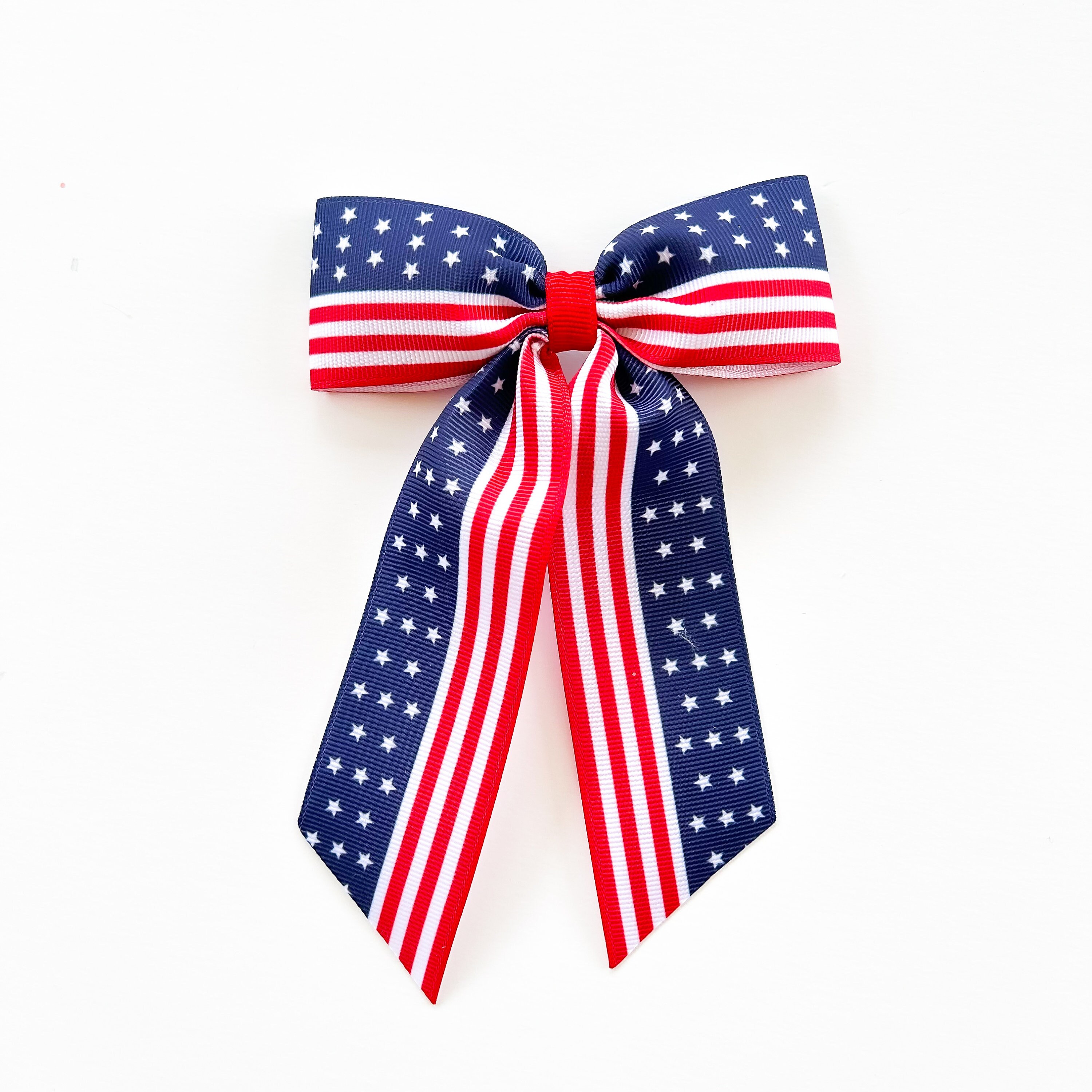 Haarschleife Mit US-Flagge – Patriotischer Haarschmuck Für Den 4. Juli & Feiertage