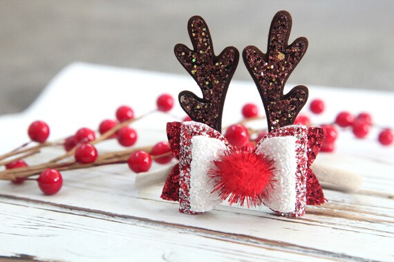 baby reindeer antlers headband