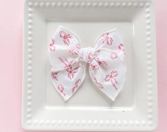 Pink Baby Girl Bows  Girls Pink Hair Bow  Baby Pink Headband  Baby Shower Gift  Girls Bows