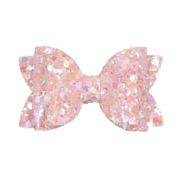 Pink Hair Bow Etsy