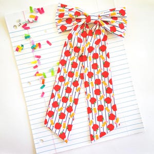 Back to School Bow - Back to School Hair Bow - Back to School Hair Clip