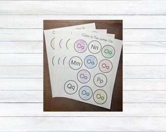Printable Alphabet Worksheets: Preschool Kindergarten Learning (PDF)