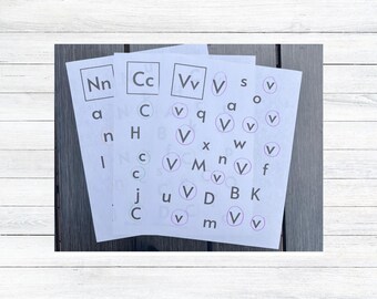 Alfabetwerkbladen: leermap voor kleuters (pdf)