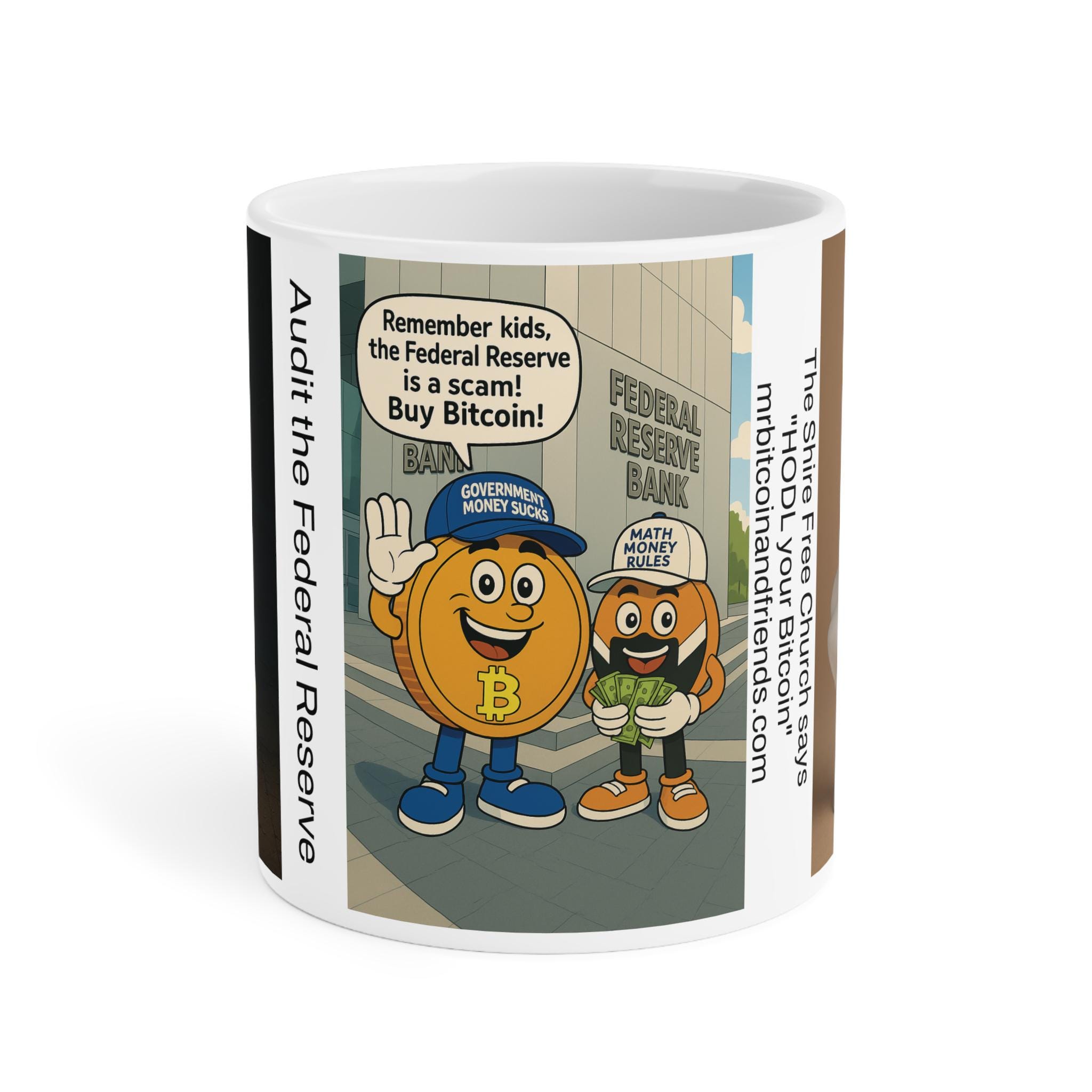 Caneca de café Mr. Bitcoin & Friends (20oz) - Etsy Portugal