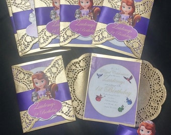 Items similar to Sofia The First Personalized Name Print 2 Sizes, Disney Princess, Custom Prints ...