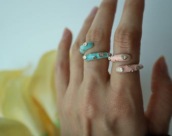 Majestic Glow öppen ring