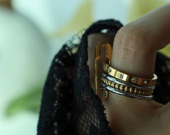 Säkerhetsnålsring med lager