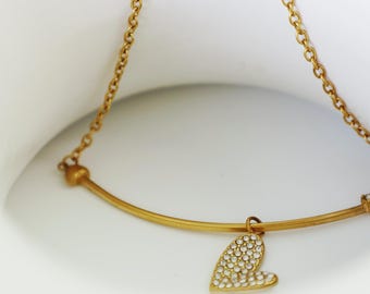 Hjärtformad kedja med halsband