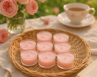 Pink Tea Candle