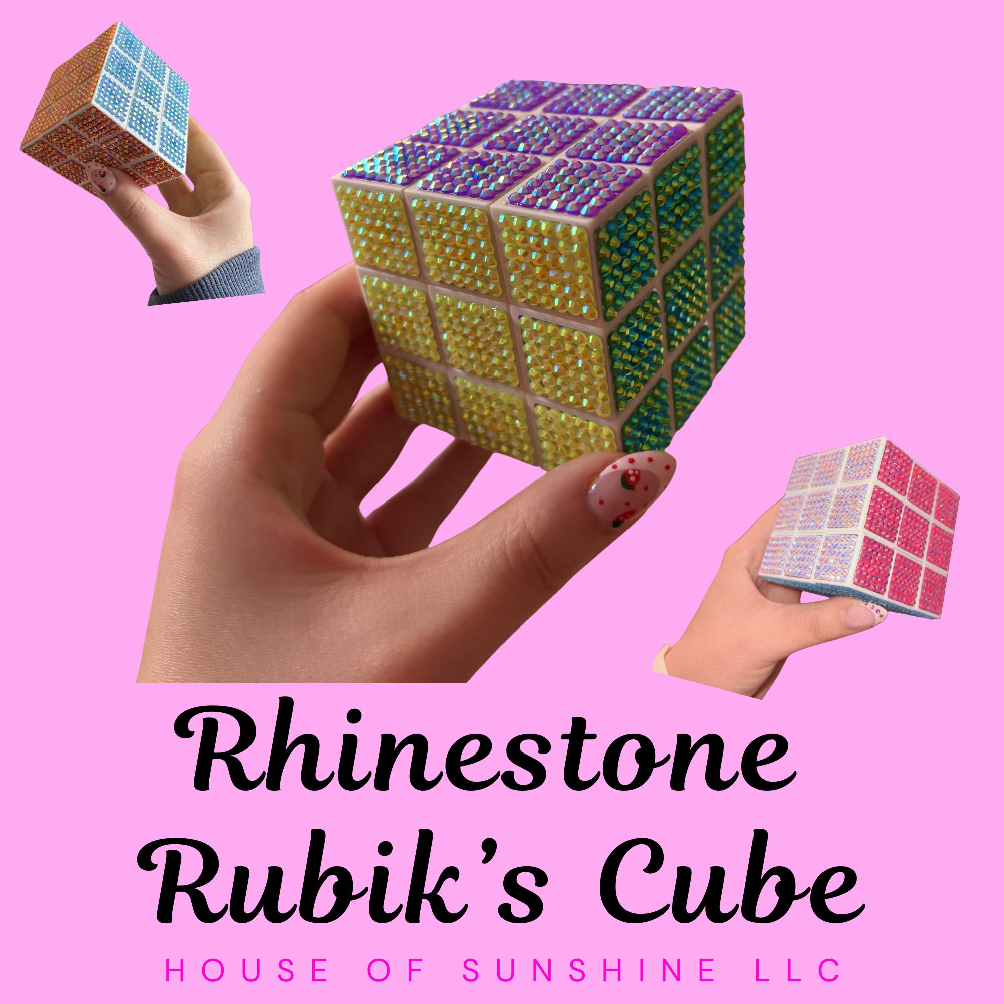Sparkly rubiks cube - Etsy 日本