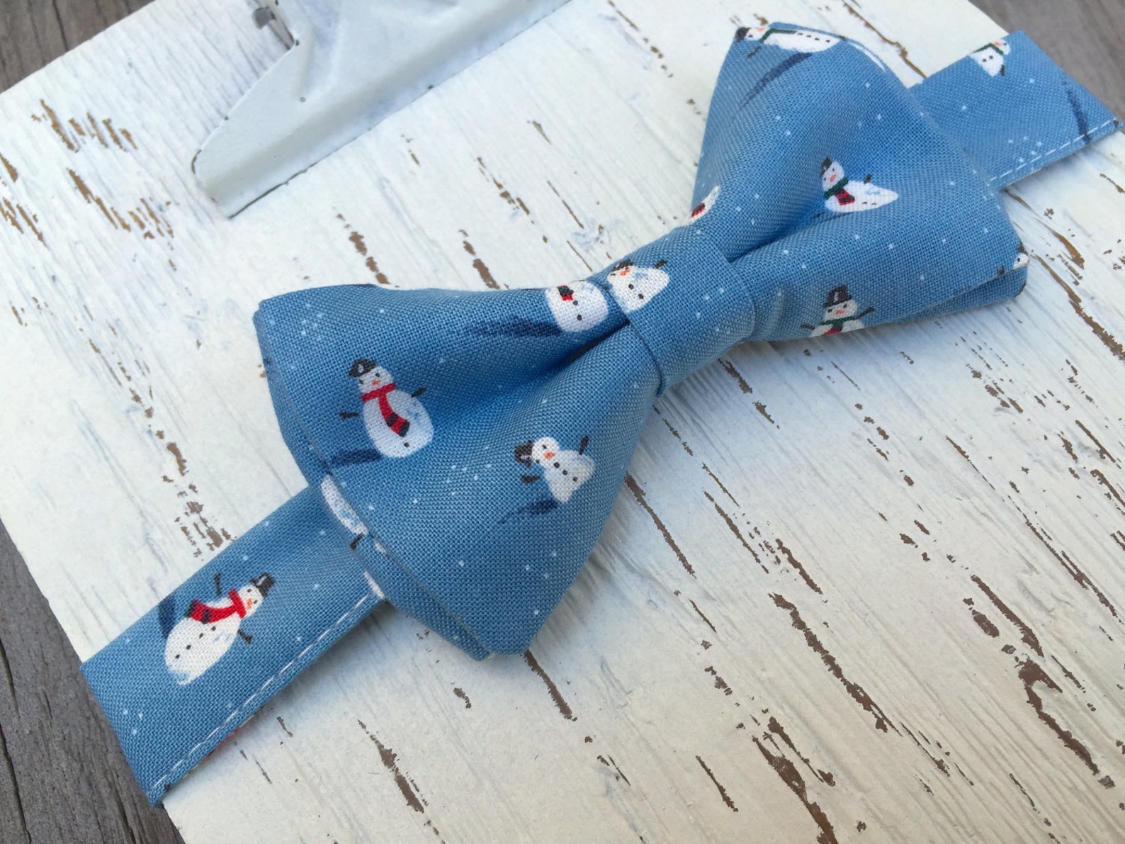 Snowman Bow Tie Baby Christmas Outfit Boys Christmas Tie Etsy
