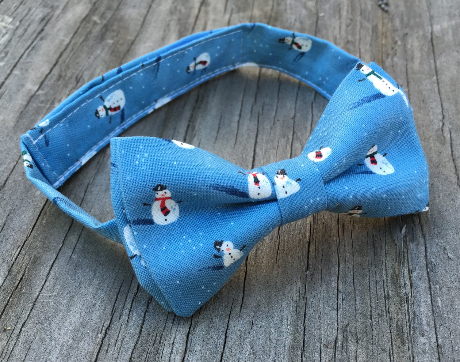 Snowman Bow Tie Baby Christmas Outfit Boys Christmas Tie Etsy