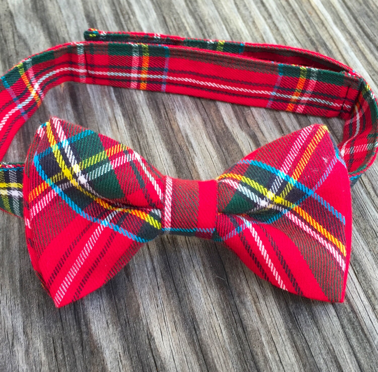 Tartan tie christmas bow tie bow ties for boys tartan bow Etsy