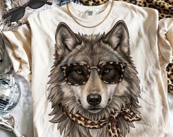 Glam Wolf PNG | Everyday Designs | Boujee Png | Western Designs | Cowgirl PNG | Cowboy Graphics | Wolves PNG | Gameday Png | Digital Dowload
