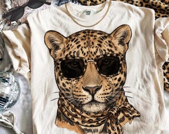 Glam Leopard PNG | Black Leopard Png | Luxury Png | Everyday Designs | Boujee Png | Leopard Print | Preppy Animal Print | Digital Download