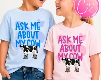 Ask Me About My Cow PNG, Moo Cow PNG, Trending PNG, Girly Png, Boys Png Catch Phrase Png, Farm Png, Viral Png, Farm Animal Png, Boutique Png