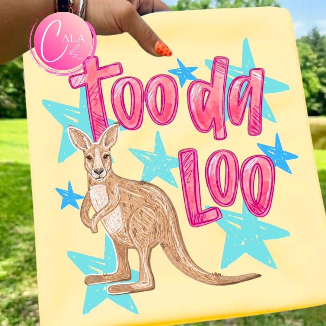 Toodaloo Png, Toodaloo Kangaroo Png, Bright Girly Summer Design, Animal ...