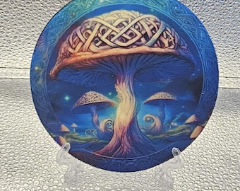 Anpassade skumunderlägg: Trippy svampkonst, personlig present