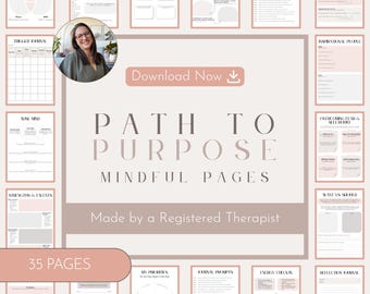 Path to Purpose Journal | Self-Discovery Workbook (PDF)