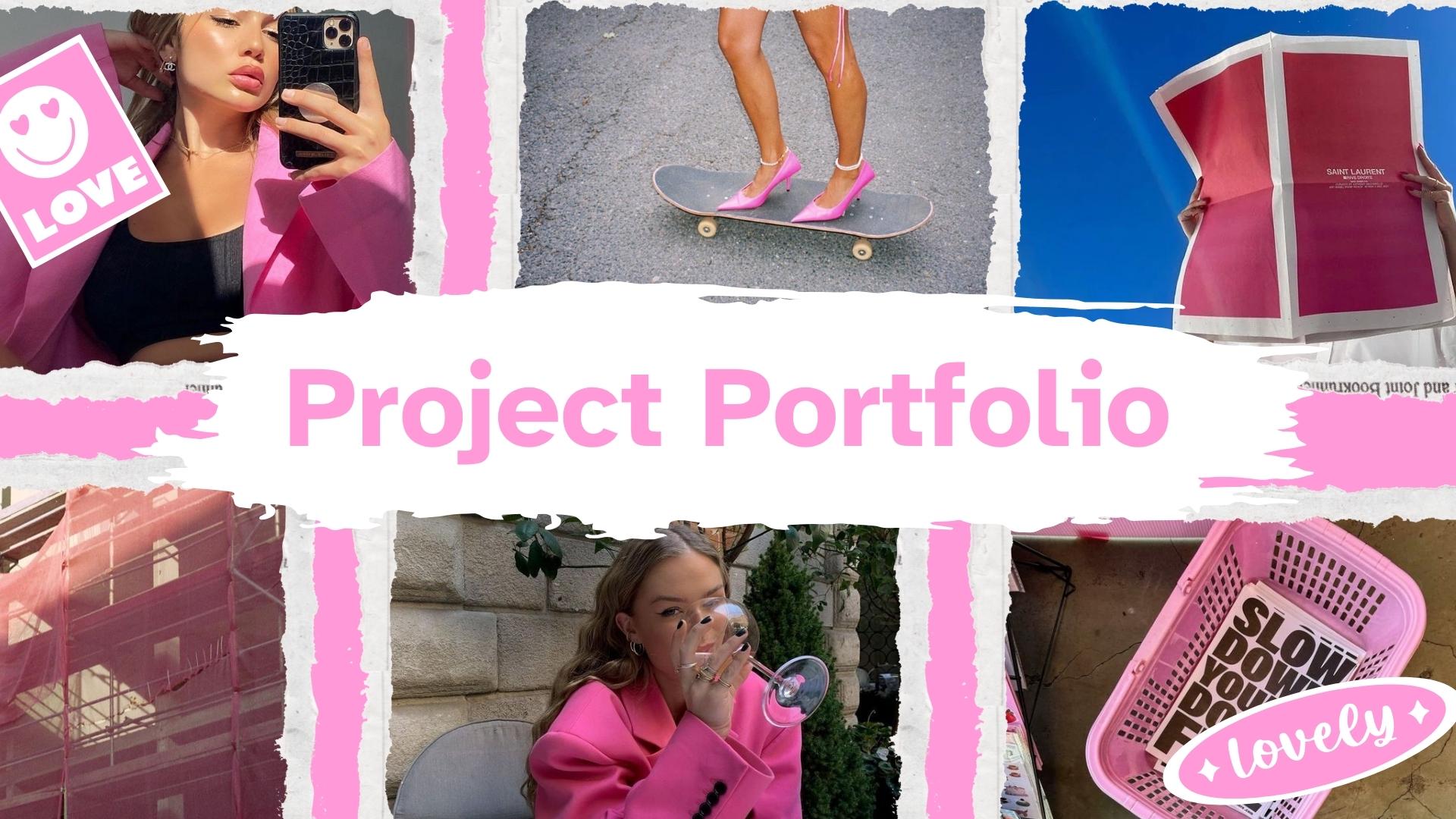 Creative Portfolio Template | Modern Canva Editable Slides for ...