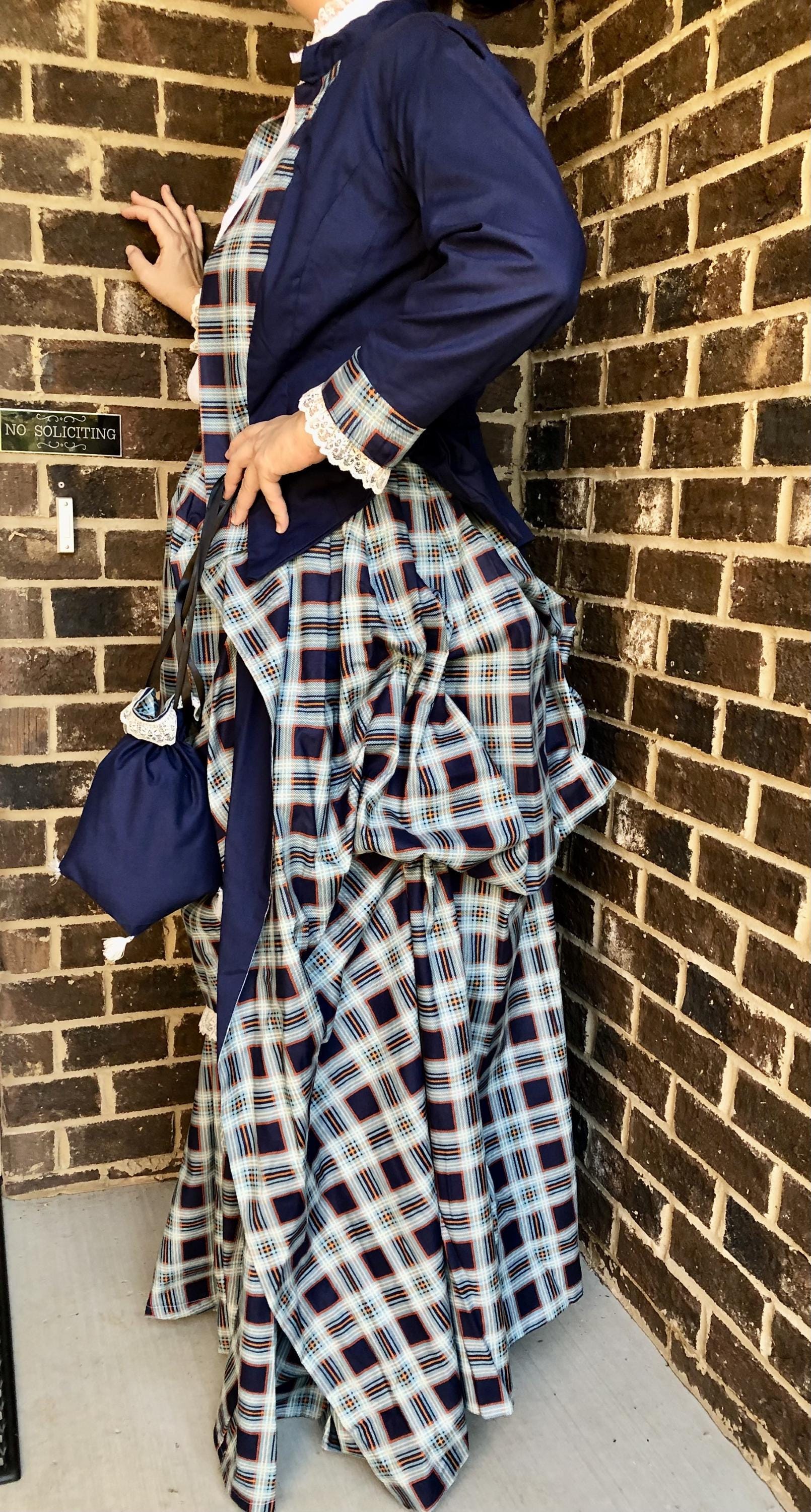 Victorian Dress Plaid