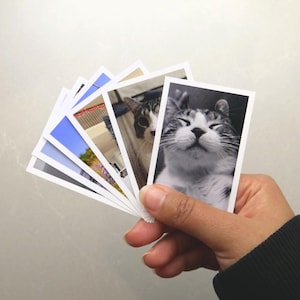 Custom Mini Photo Prints, Personalized Mini photo prints, Pet prints for Wedding, Birthday, Anniversary, Couple Milestones