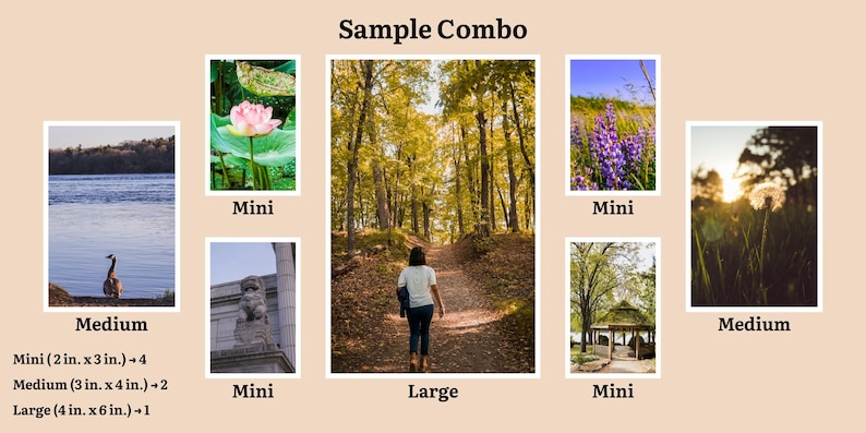 Custom Mini Photo Prints, Personalized Mini photo prints, Pet prints for Wedding, Birthday, Anniversary, Couple Milestones Combo(2x3, 3x4, 4x6)