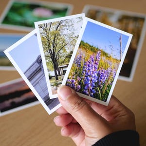 Custom Mini Photo Prints, Personalized Mini photo prints, Pet prints for Wedding, Birthday, Anniversary, Couple Milestones bild 6