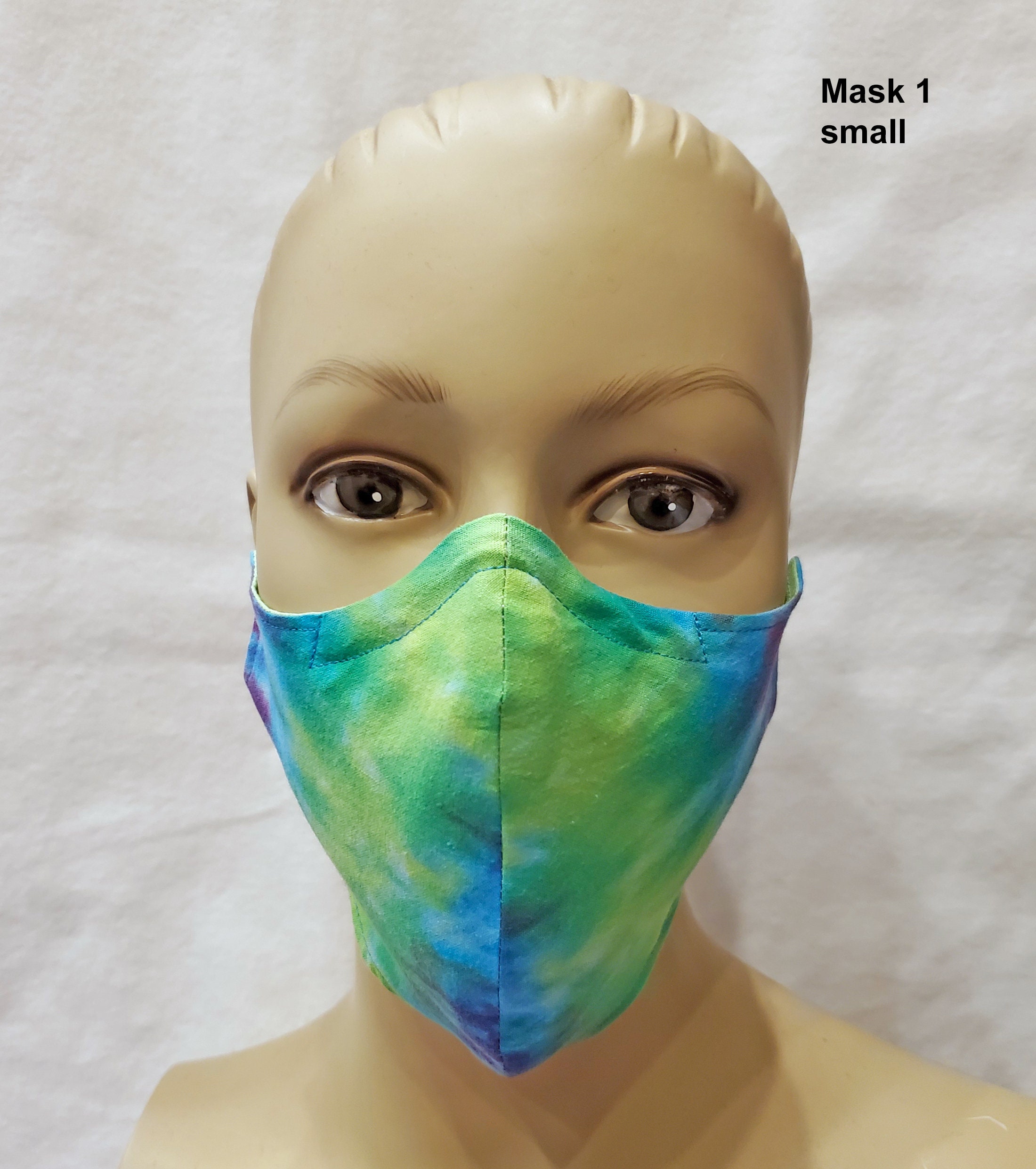 Tie Dye Face Mask N95 KN95 cover with nose wire adjustable