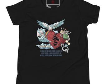 Camiseta con versículo bíblico para niños, regalo cristiano