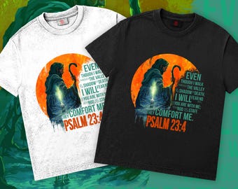 Salmo 23:4 No temeré ningún mal Tee