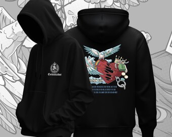 Sudadera cristiana para niños, versículo bíblico de Mateo 6:24, mezcla gruesa