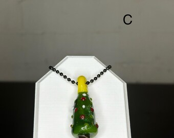 Adorno navideño de cristal para árbol de Navidad