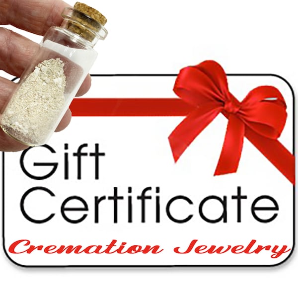 Cremation Jewelry | Memorial Ash Ring | Ash Jewelry | Pet Ash Ring | Keepsake Urn | Memorial Jewelry | Cremation Ring |Gift Certificate