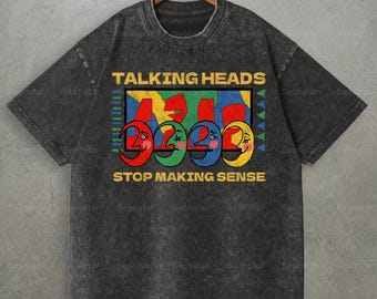 Stop Making Sense Talking Heads David Byrne T-shirt [comfort