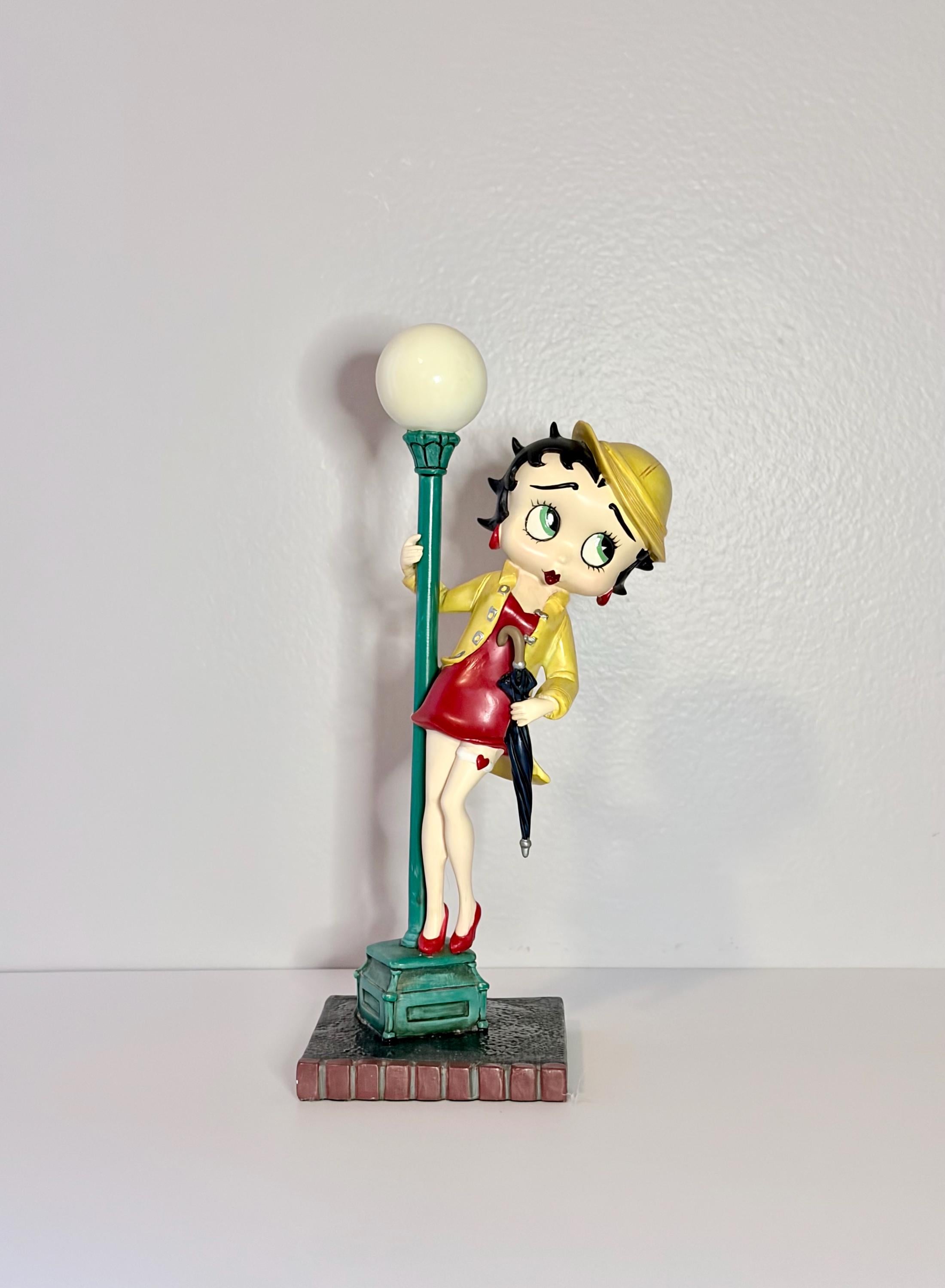 Figurine Betty Boop Leg Up – Rutten – King Features – Résine – Collection 2000