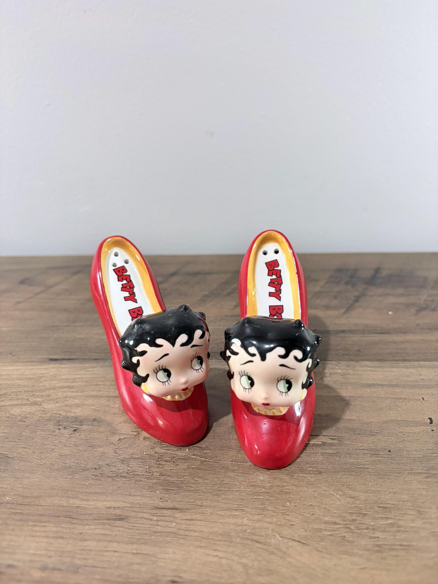 Betty Boop Salt and Pepper Shakers - Etsy