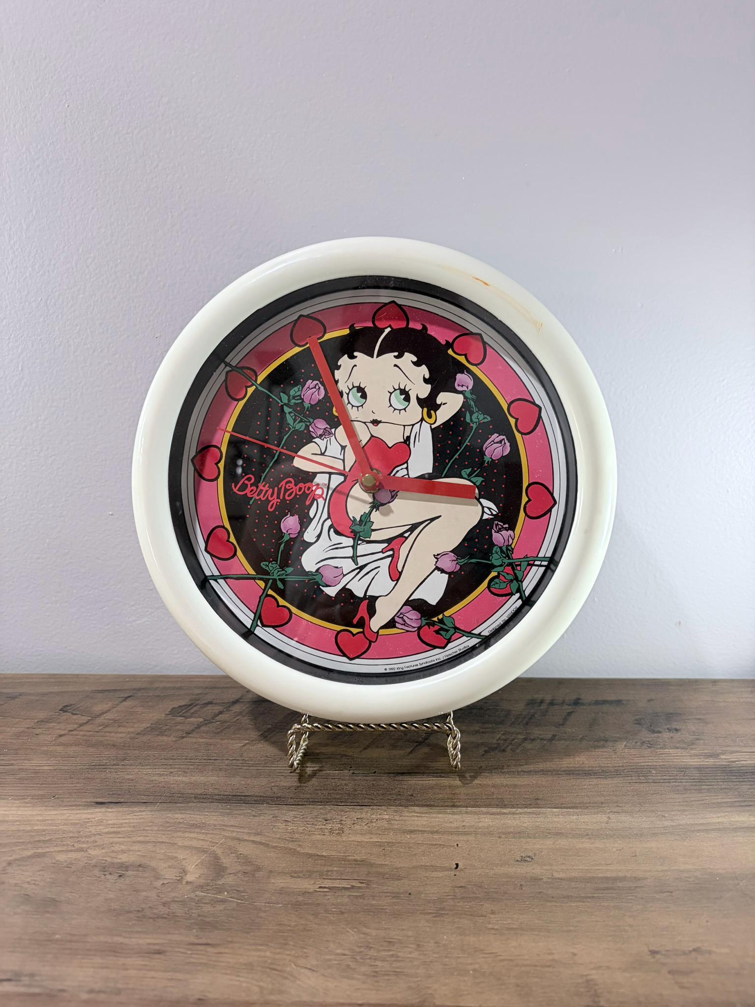 Vintage Betty Boop Clocks - Etsy
