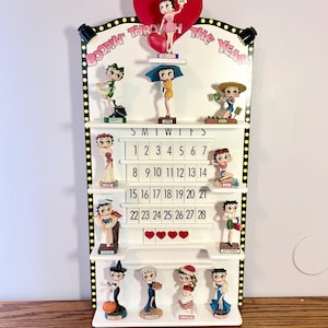 Betty Boop Calendar Figurines - Etsy