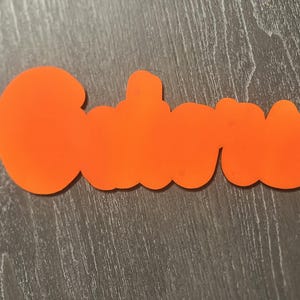 Archivos de corte láser de Word Art de 3 capas de los Florida Gators: plantilla SVG y LightBurn - Decoración deportiva universitaria imagen 4