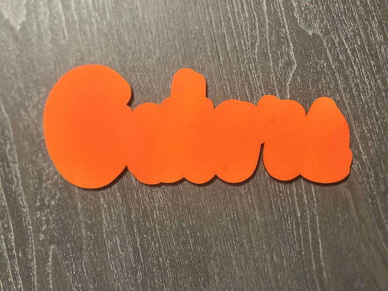 Archivos de corte láser de Word Art de 3 capas de los Florida Gators: plantilla SVG y LightBurn - Decoración deportiva universitaria imagen 4