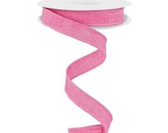 Nastro di tela di iuta sintetica rosa da 5/8" x 20 iarde, rotolo RC127898