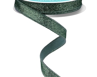 セージグリーン シェイドなし シマー グリッター ワイヤー入り