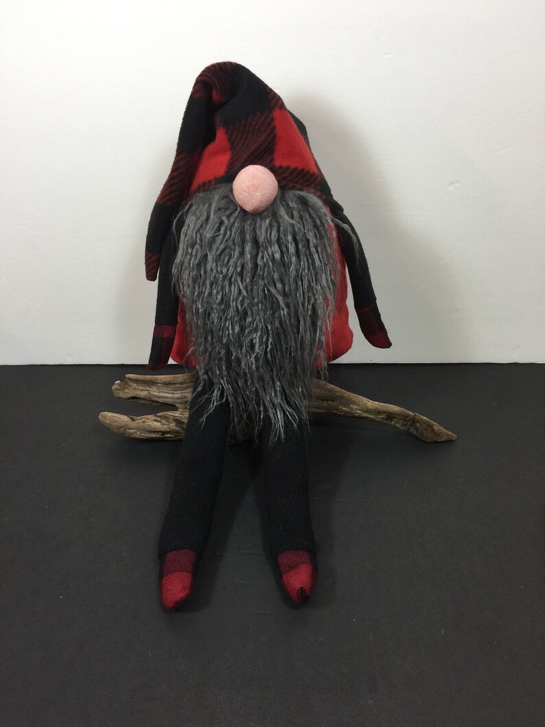 Christmas Gnome Tree Topper Accent Decor Etsy