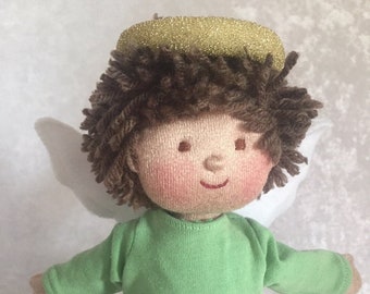 Little Angel Rag Doll 10 inch Soft Sculpture Custom Plush by Halo Toys