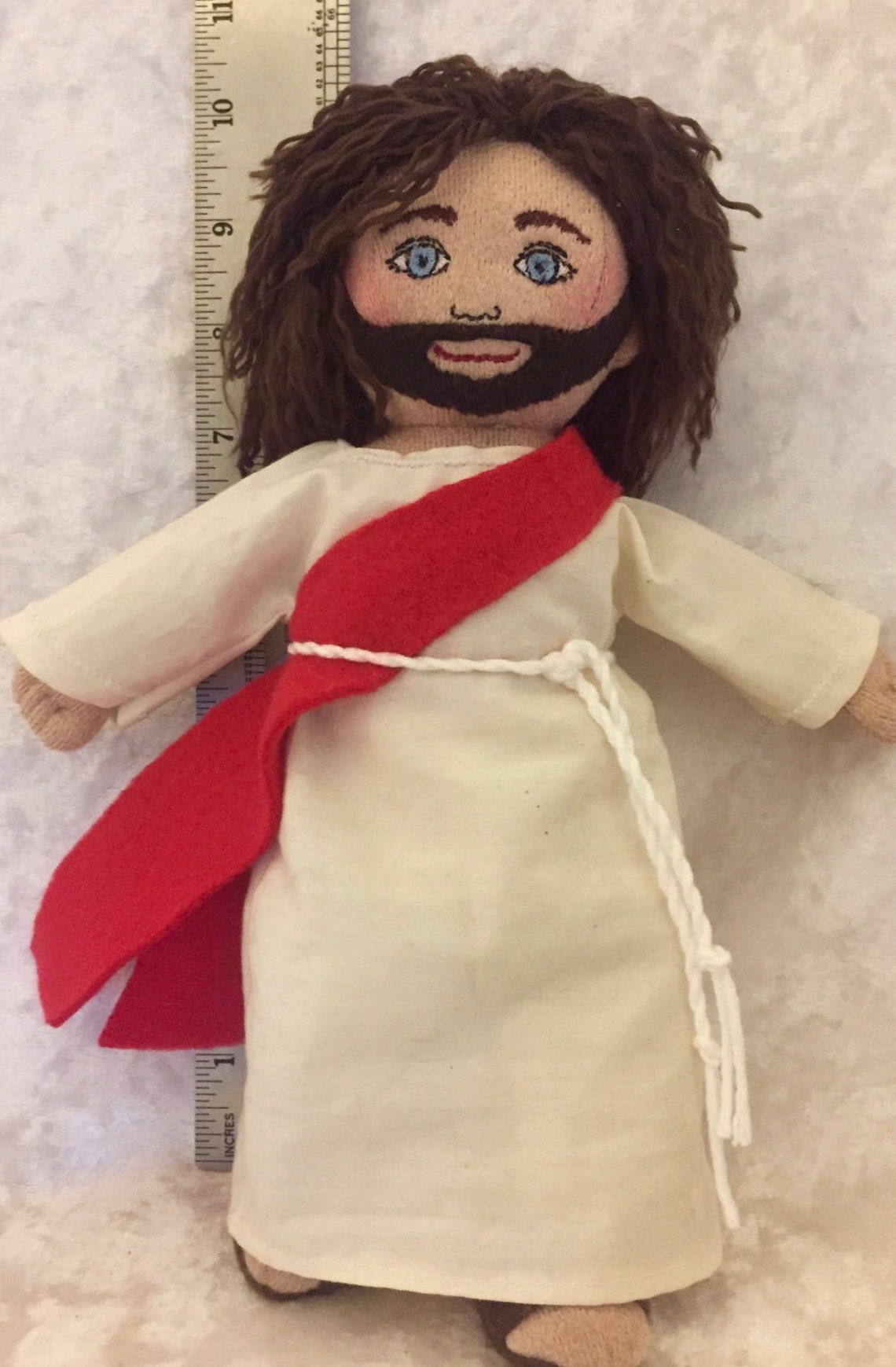 Jesus 10 Inch Handmade Cloth Doll and Jesus Biblehandmade Etsy